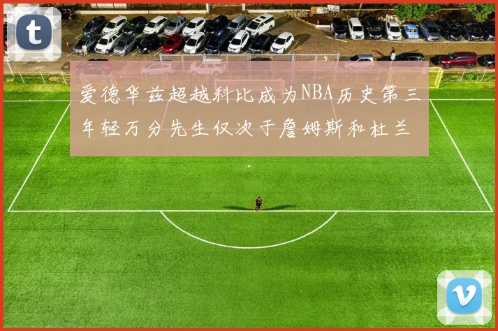 爱德华兹超越科比成为NBA历史第三年轻万分先生仅次于詹姆斯和杜兰特